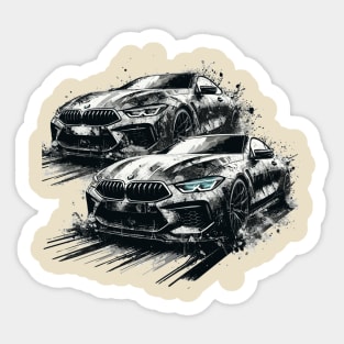 BMW M8 Sticker